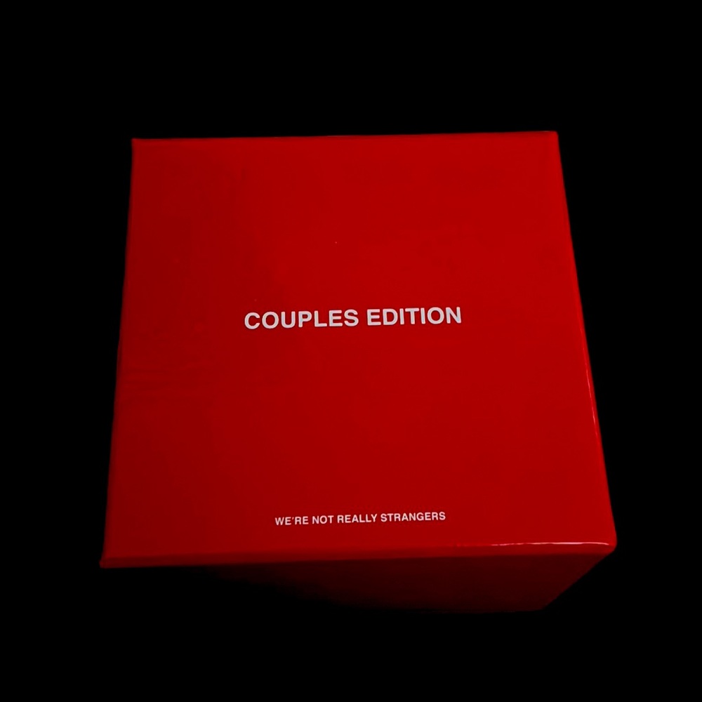 Couples edition card set (we’re not really strangers)